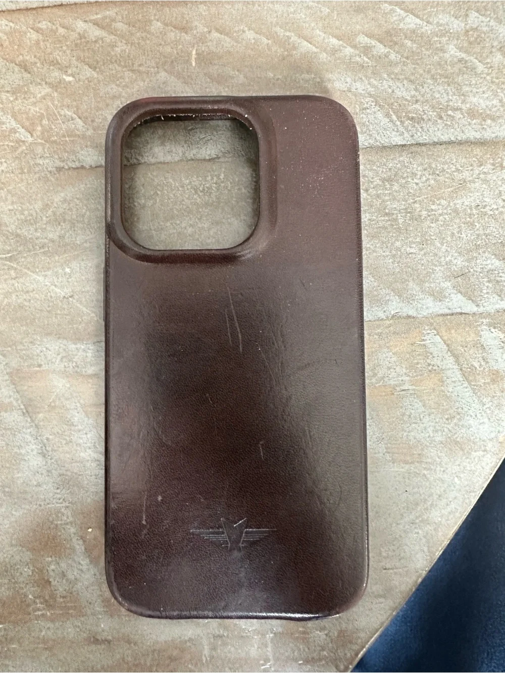 Satchel & Page Brown Leather iPhone MagSafe Case